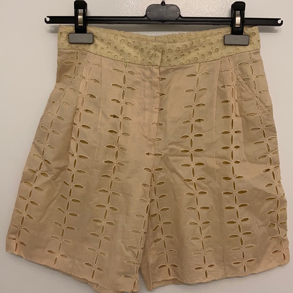 Roberto Cavalli Bermuda Eyelet lace cotton Shorts
